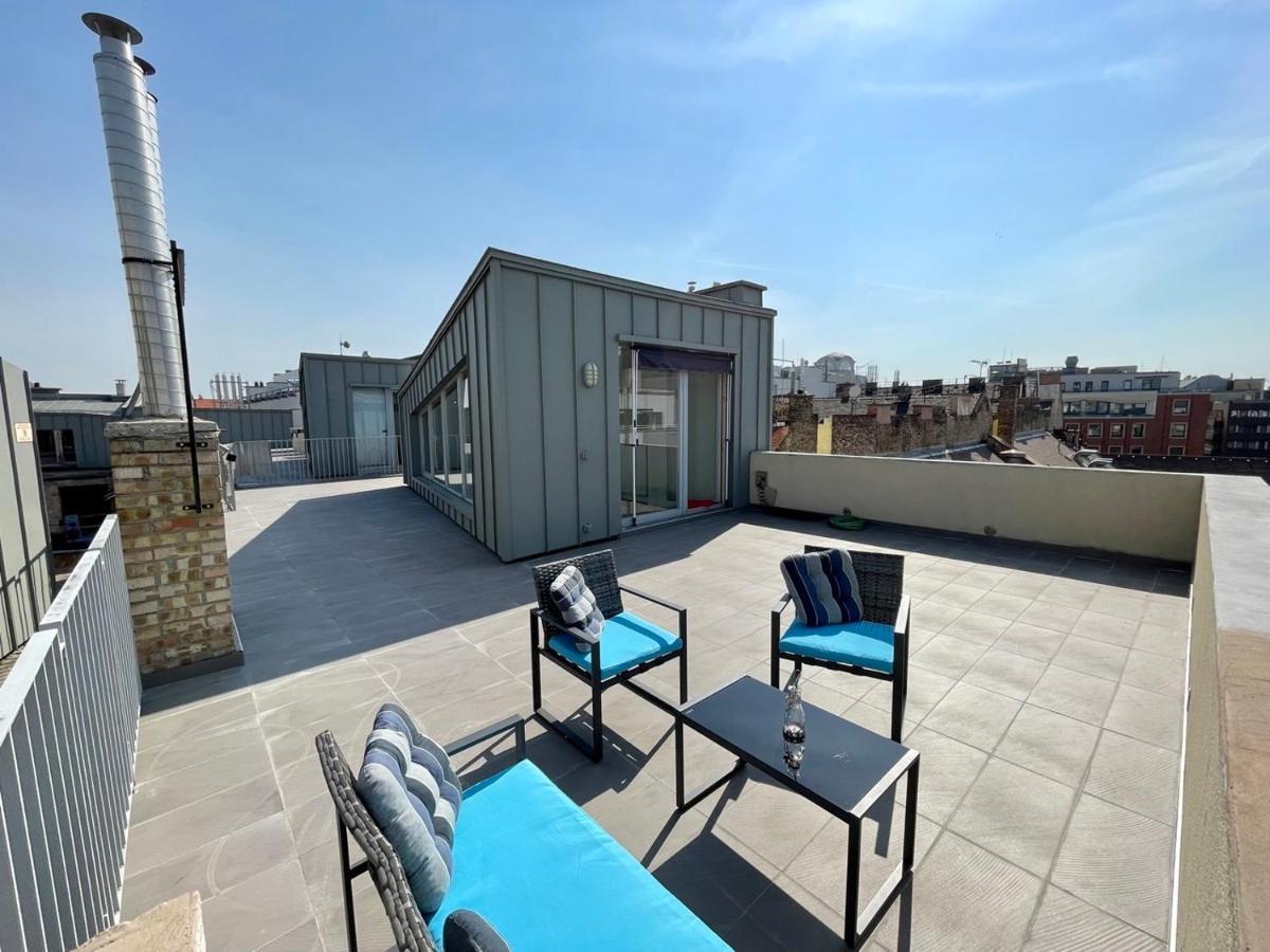 Penthouse W Private Rooftop And Free Parking Budapeste Exterior foto