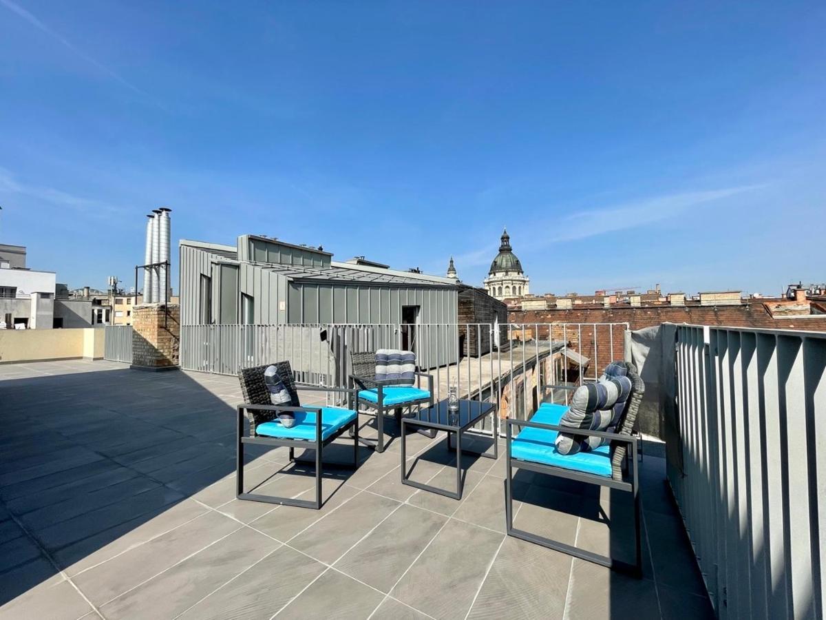 Penthouse W Private Rooftop And Free Parking Budapeste Exterior foto