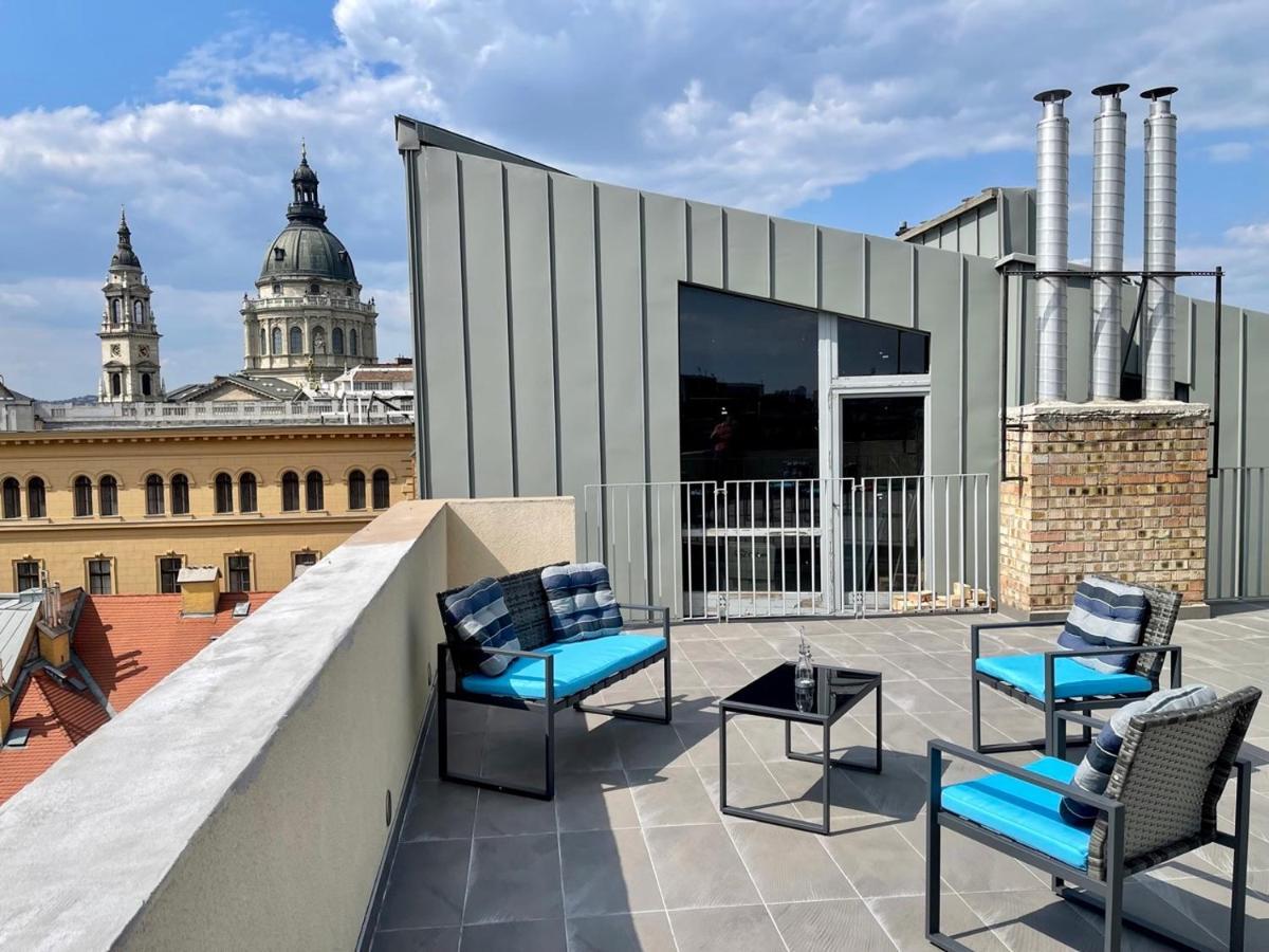 Penthouse W Private Rooftop And Free Parking Budapeste Exterior foto