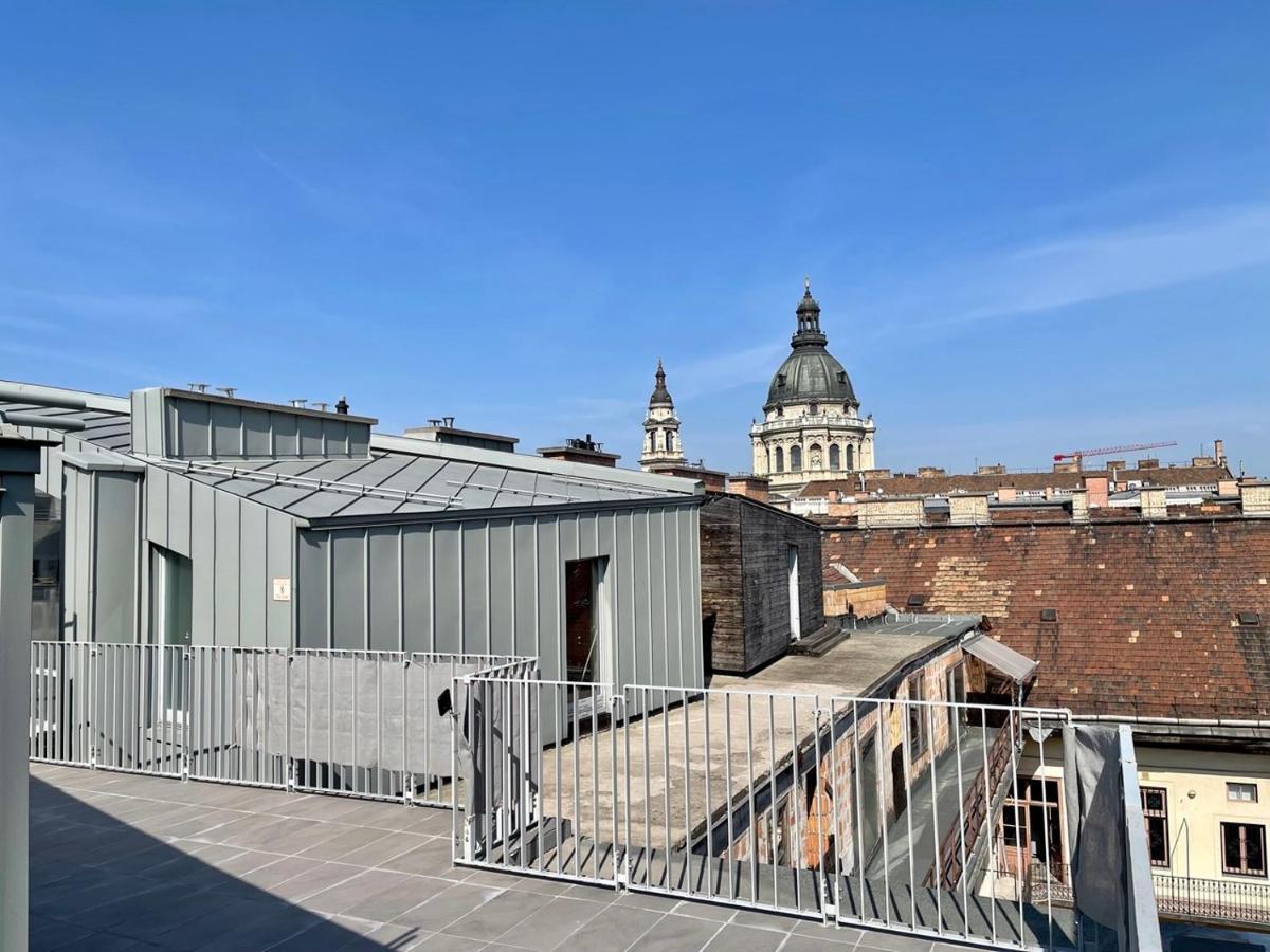Penthouse W Private Rooftop And Free Parking Budapeste Exterior foto